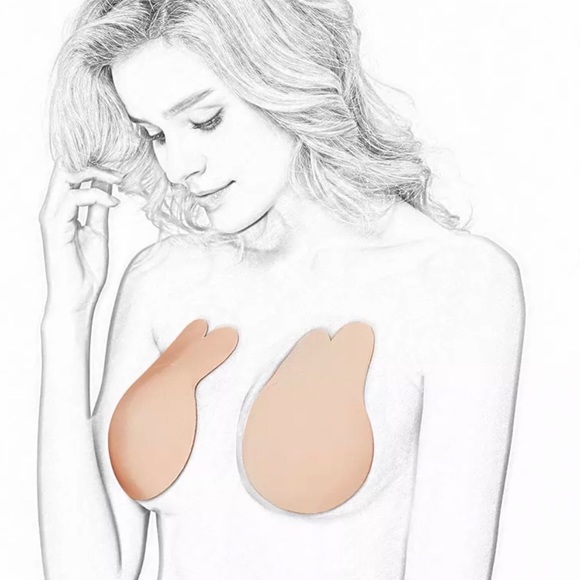 Breast Adhesive Invisible Bra Push up - Picture 12 of 14